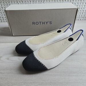 Rothy's The Square in Tuxedo Size 7.5